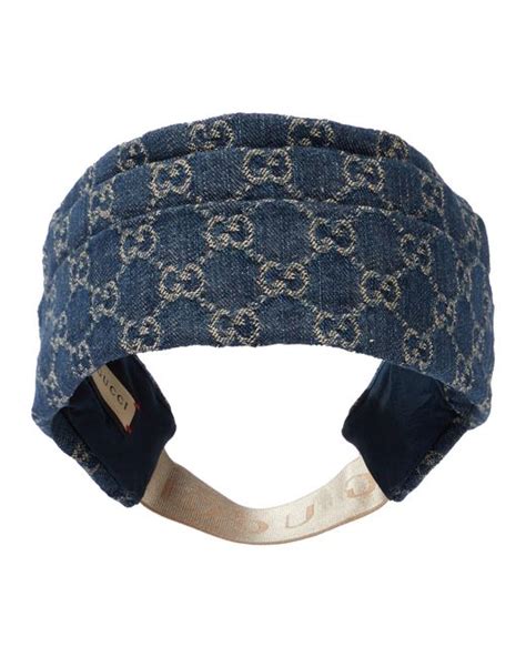 gucci girls headband|gucci denim headband.